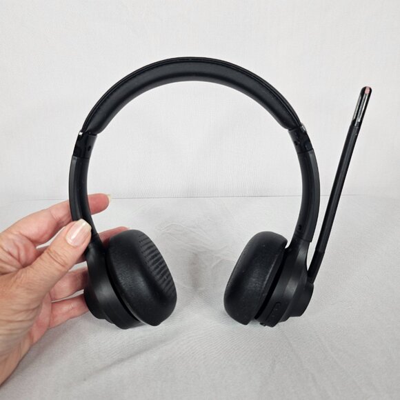 JLab Go Work Wireless Adjustable Headset with Microphone - Picture 1 of 13